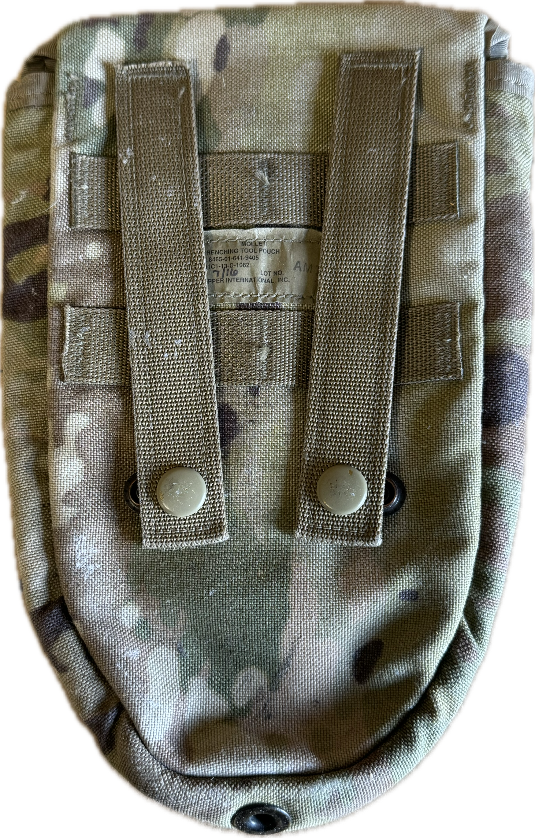 USGI OCP Multicam Molle II E-Tool Entrenching Tool Carrier Pouch